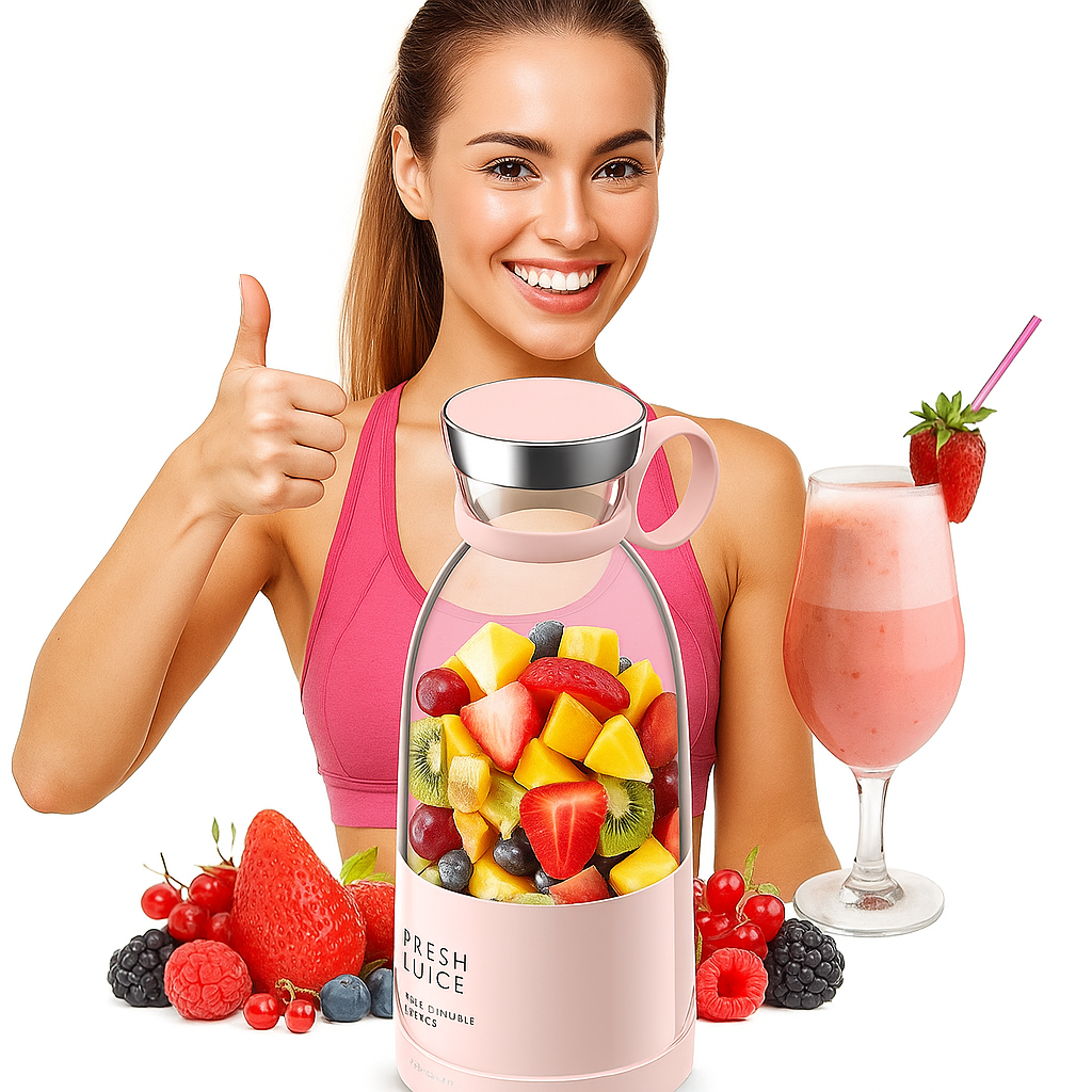 Electric Portable Mini Juicer Bottle